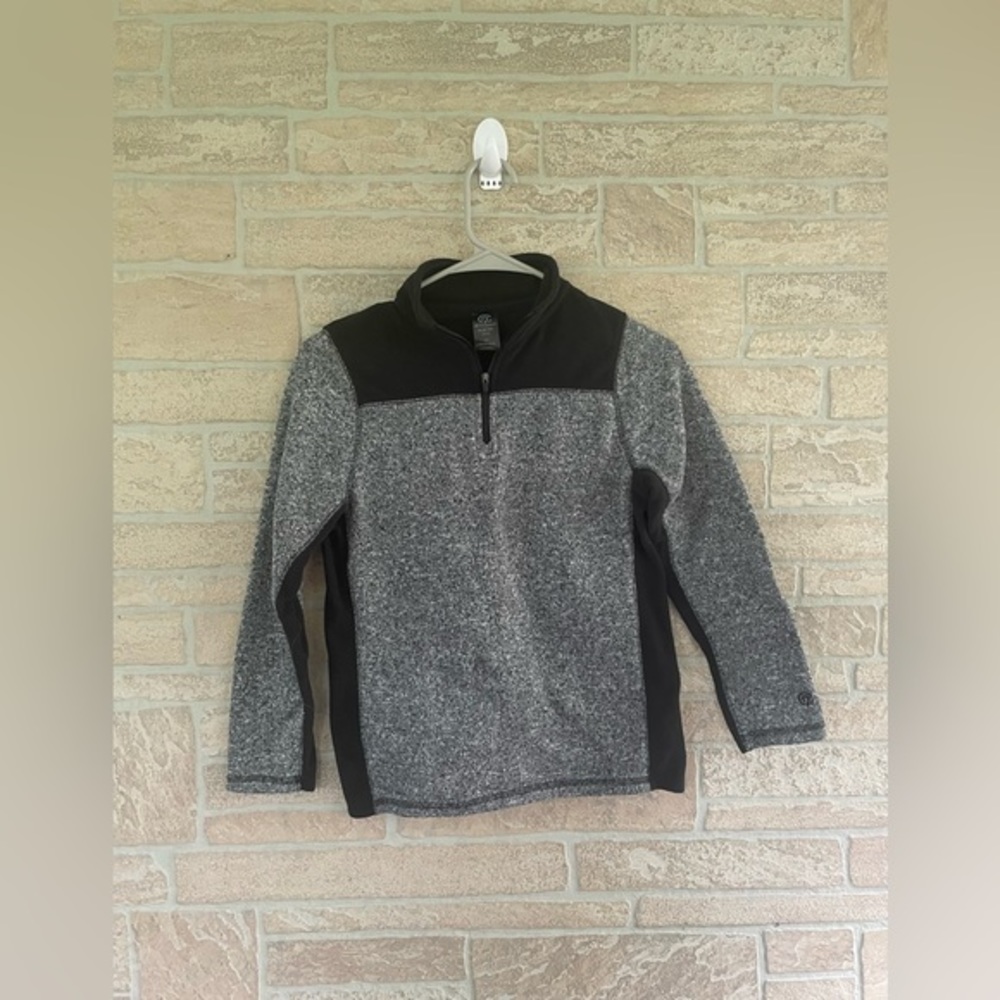 C9 Champion 1/2 Zip Up Jacket Size Medium (8-10)‎ gray & black